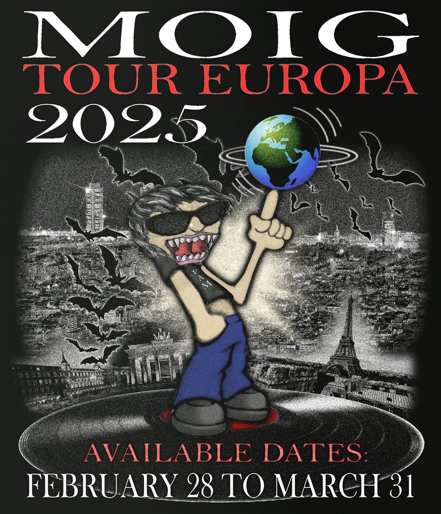 MOIG — Europa Tour flyer